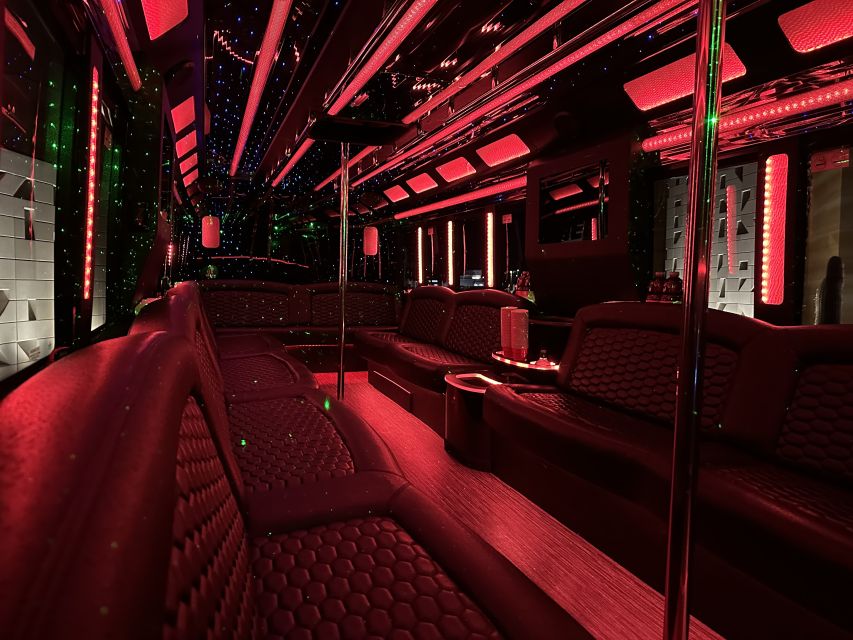 Las Vegas: Party Bus Nightlife Guided Tour - The first venue and the value of skipped lines