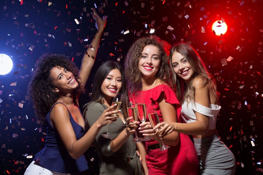 Las Vegas: Party Bus Nightlife Guided Tour - The first party bus ride