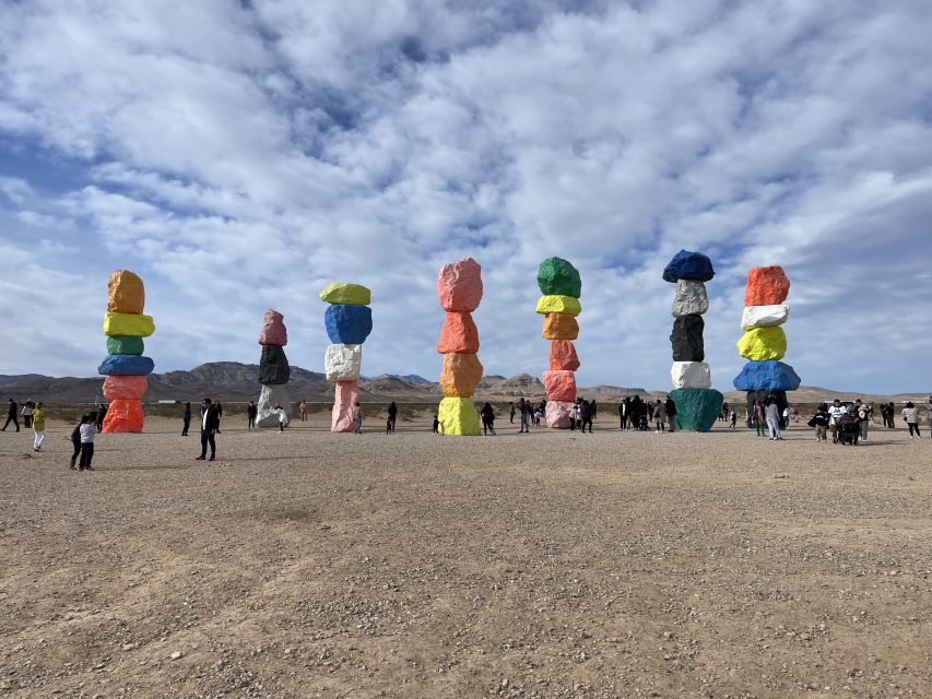 Las Vegas: Private 7 Magic Mountains and Vegas Sign Car Trip - A private car makes the two-hour plan easy