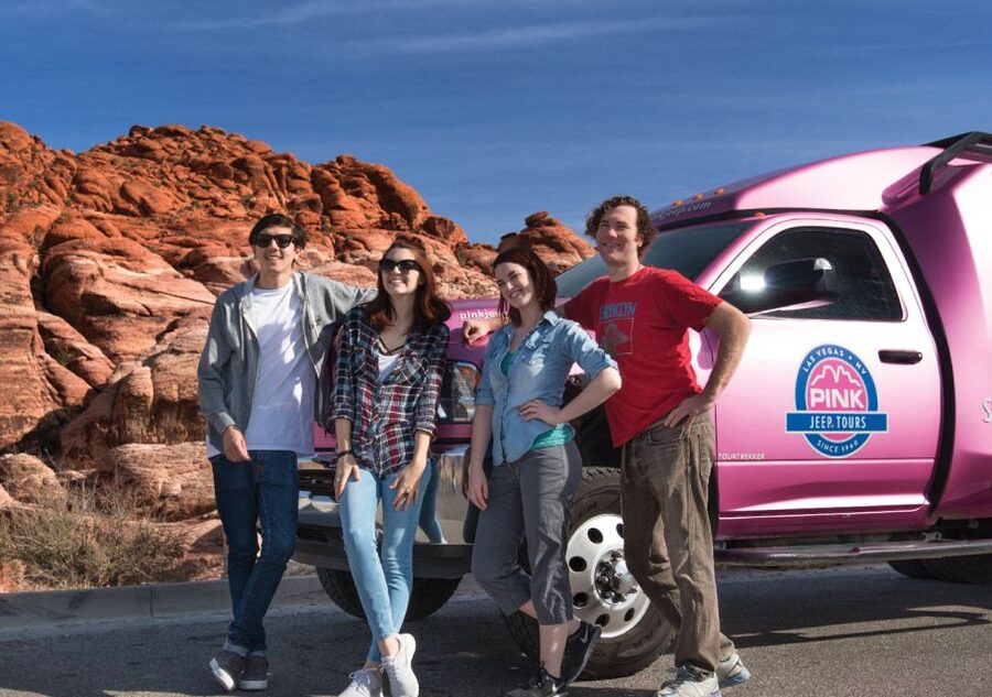 Las Vegas: Red Rock Canyon in an Adventure Tour Trekker - Riding the Tour Trekker from Las Vegas