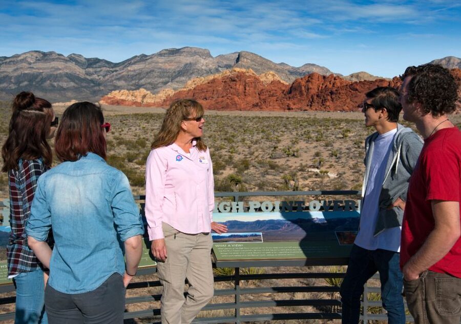 Las Vegas: Red Rock Canyon in an Adventure Tour Trekker - Calico Hills and ancient sand dunes