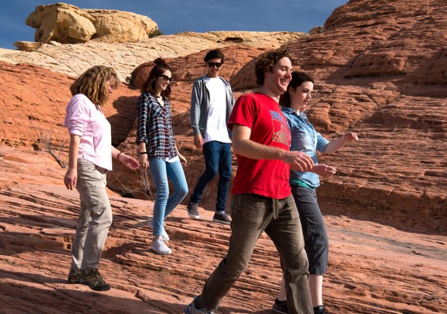 Las Vegas: Red Rock Canyon in an Adventure Tour Trekker - Wilson Cliffs and the 65-million-year-old fault line