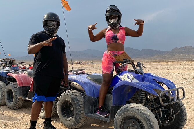 Las Vegas Sand Dune ATV Tour in Las Vegas - Practice laps before the real ride