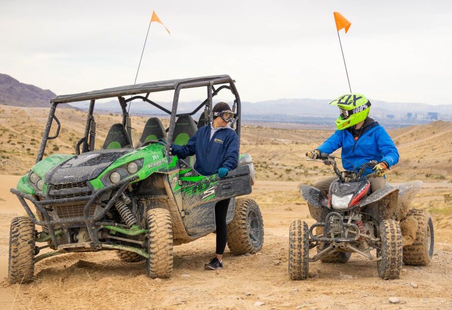 Las Vegas: Self-Guided ATV or UTV Rental - Getting fitted, briefed, and ready to ride