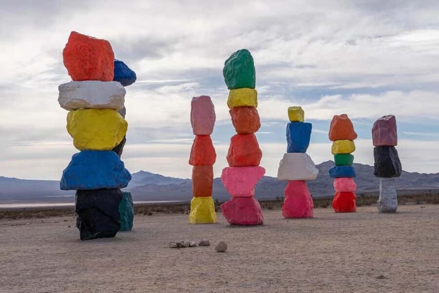 Las Vegas: Seven Magic Mountains Desert Tour - Seven Magic Mountains Gives the Tour Its Point