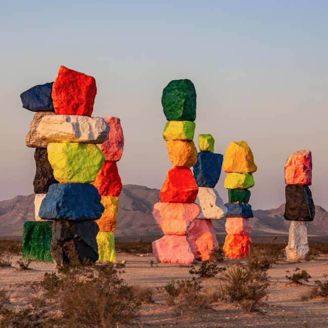 Las Vegas: Seven Magic Mountains Desert Tour - A Private Ride Can Change the Feel