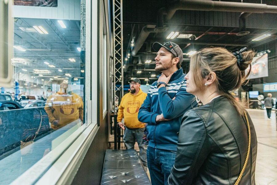 Las Vegas: Shelby, Counts Kustoms & WelderUp Car Garage Tour - How the four hours are divided