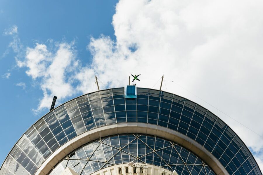 Las Vegas: STRAT SkyJump Ticket - Safety gear and the jump procedure