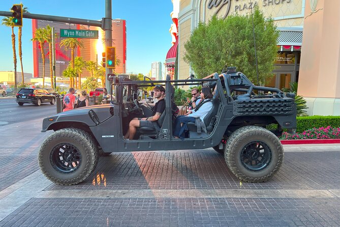 Las Vegas Strip Adventure: Sightseeing Tour in a Military Hummer - The Welcome Sign, Your First Classic Las Vegas Photo
