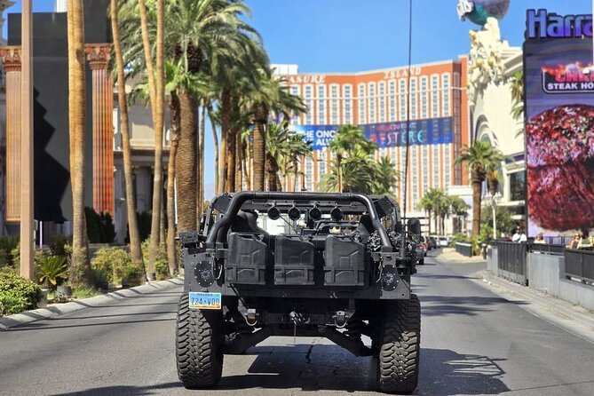 Las Vegas Strip Adventure: Sightseeing Tour in a Military Hummer - The Las Vegas Sphere, Seen but Not Explored