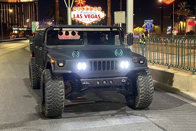 Las Vegas Strip Adventure: Sightseeing Tour in a Military Hummer - Fremont Street in 20 Minutes