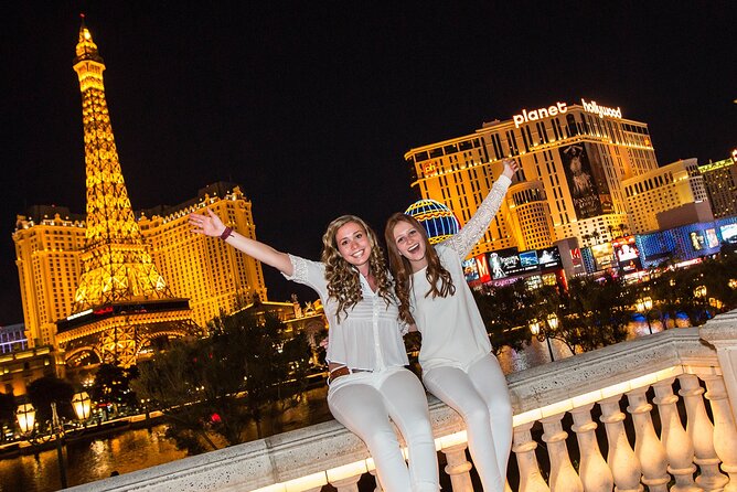 Las Vegas Strip by Super Stretch Limo with Personal Photographer - Price, group size, and value