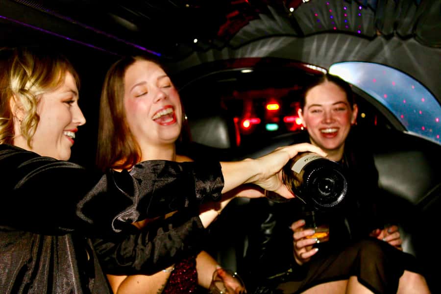 Las Vegas Strip Limo Tour with Champagne and Photos - How the $549 group price works out
