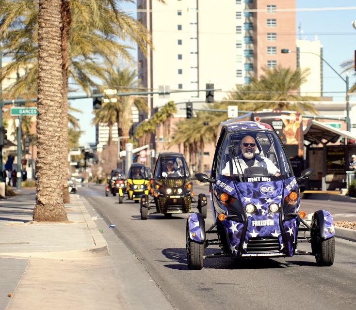 Las Vegas Strip Self-Drive Tour - Starting downtown at Electric Vegas Rentals