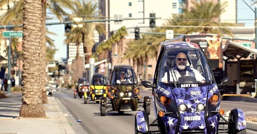 Las Vegas Strip Self-Drive Tour - Small comforts that matter on an open-air ride