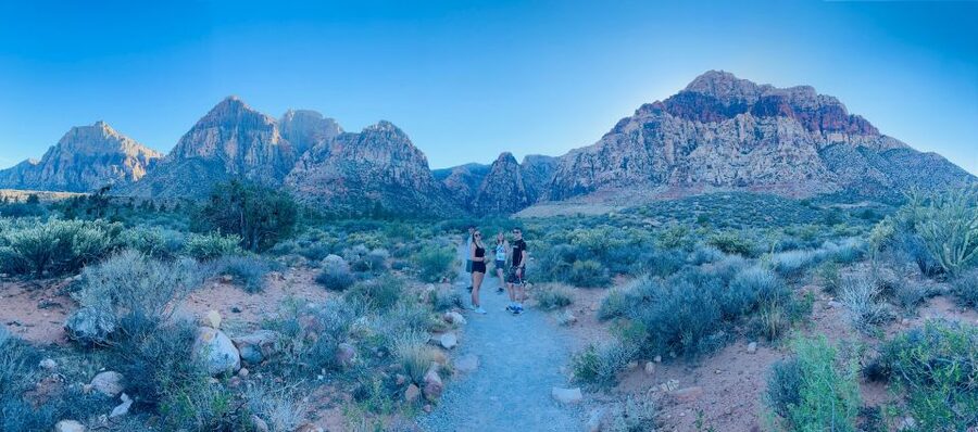 Las Vegas: Sunset Hike and Photography Tour Near Red Rock - Blue Diamond Road reveals the Red Rock country