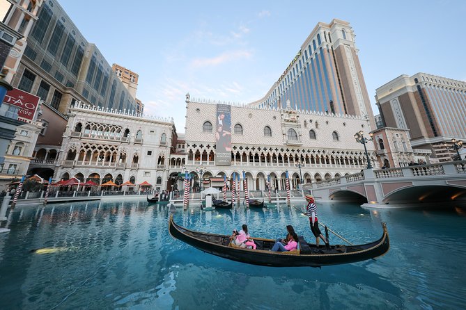 Las Vegas Super Saver: Madame Tussauds with Gondola Boat Ride - Reserve the gondola before you shop