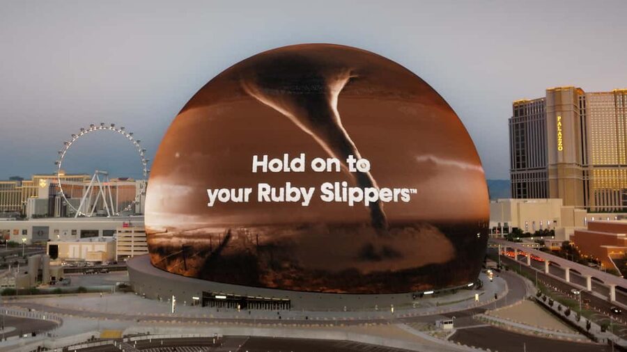 Las Vegas: The Sphere Experience — The Wizard of Oz - Arriving at Sphere from the Strip