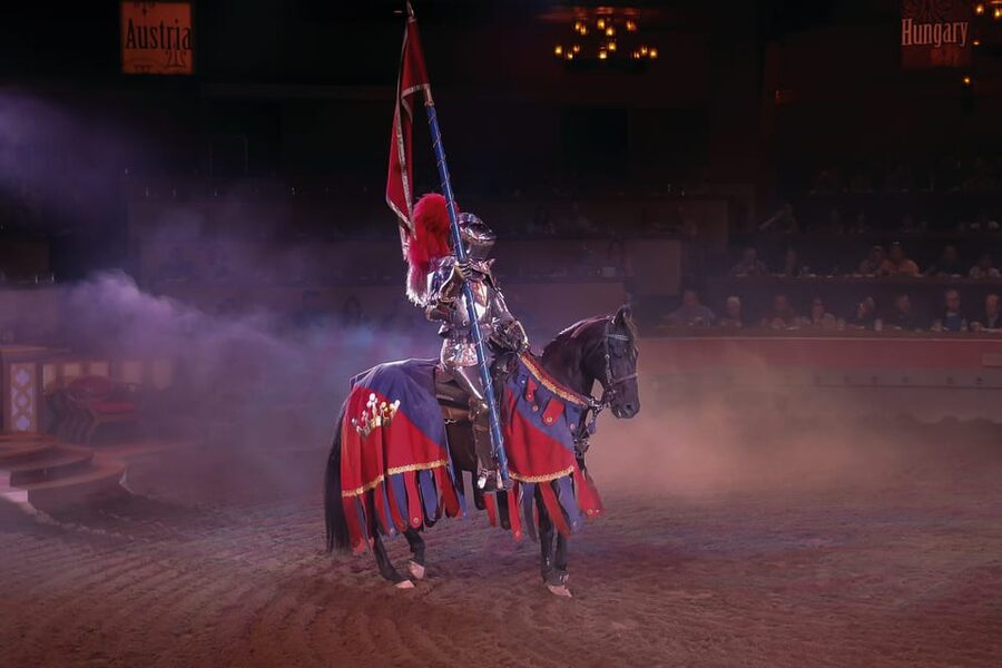 Las Vegas: Tournament of Kings Show at Excalibur - The Best Way to Approach the Evening