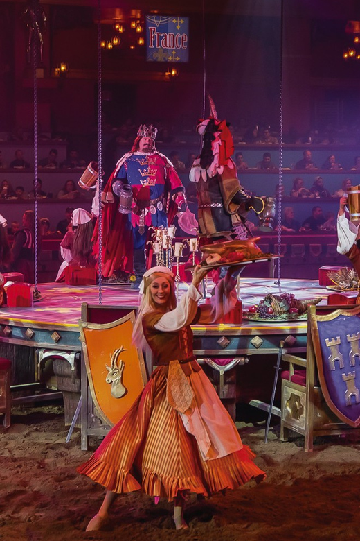 Las Vegas: Tournament of Kings Show at Excalibur - Entering Excalibur’s Tournament Arena
