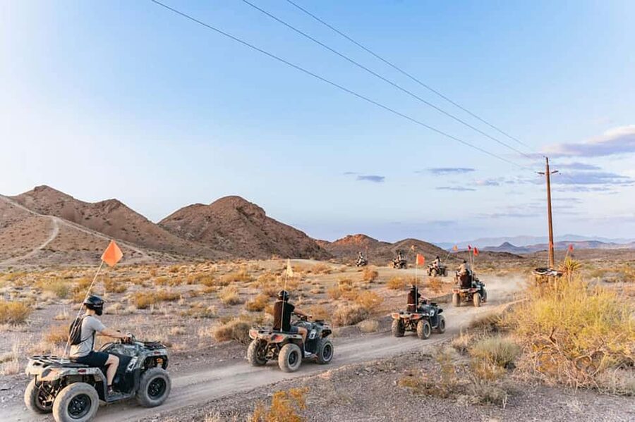 Las Vegas: Ultimate Desert ATV/UTV Drive Yourself Experience - Leaving the Strip for Nellis Dunes