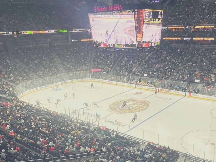 Las Vegas: Vegas Golden Knights Ice Hockey Game Ticket - Planning food, drinks, and team colors