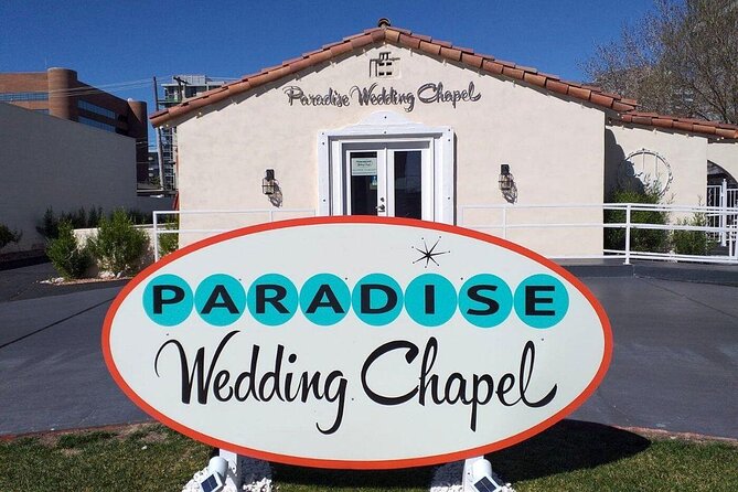 Las Vegas: Wedding at Paradise Wedding Chapel - Key points to know before booking