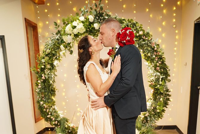 Las Vegas Wedding at The Little Vegas Chapel including Limousine Transportation - The legal paperwork is your responsibility