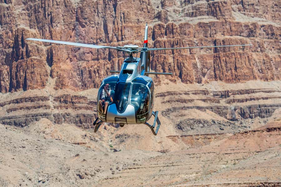 Las Vegas: West Grand Canyon Helicopter Ticket with Transfer - Guano Point and Highpoint Hike