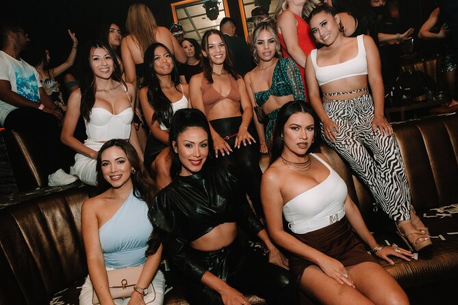 Latin Nightclub Tour by Party Bus w/ Fast-Pass Entry - The Welcome to Las Vegas sign stop