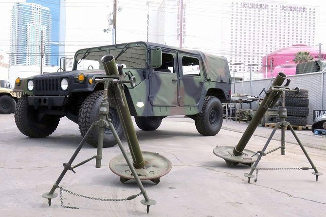 Machine Gun Experience in Las Vegas - Arriving at Battlefield Vegas on Sammy Davis Jr. Drive