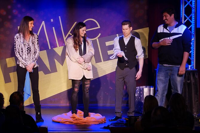 Mike Hammer Comedy Magic Show at the Four Queens Hotel - How family-friendly is the humor?