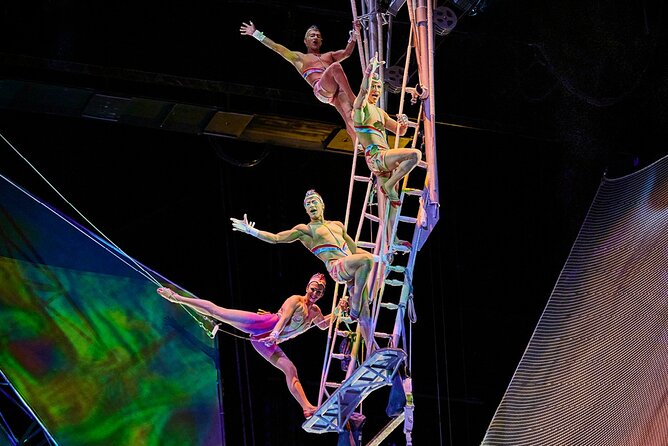 Mystère by Cirque du Soleil at Treasure Island Hotel & Casino - Seating categories and the view from your row