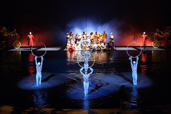 O™ by Cirque du Soleil® at the Bellagio Hotel and Casino - A closer look at the two stops