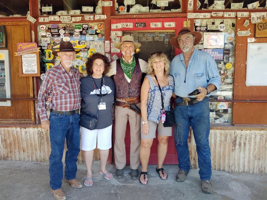Oatman Mining Village: Burros/Route 66 Scenic Mountain Tour - A family-built home and the first stories of the area