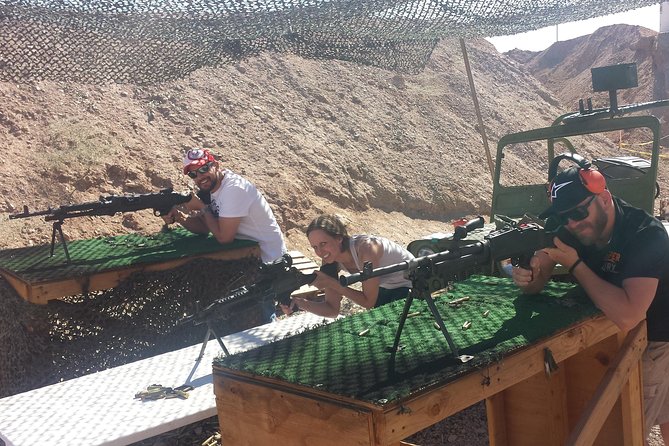 Outdoor Shooting and Off-Road Racing Combo - The monster truck limousine ride