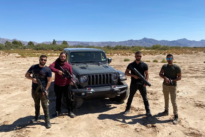 Outdoor Shooting Experience with Instructor in Las Vegas - Targets that make the session feel active