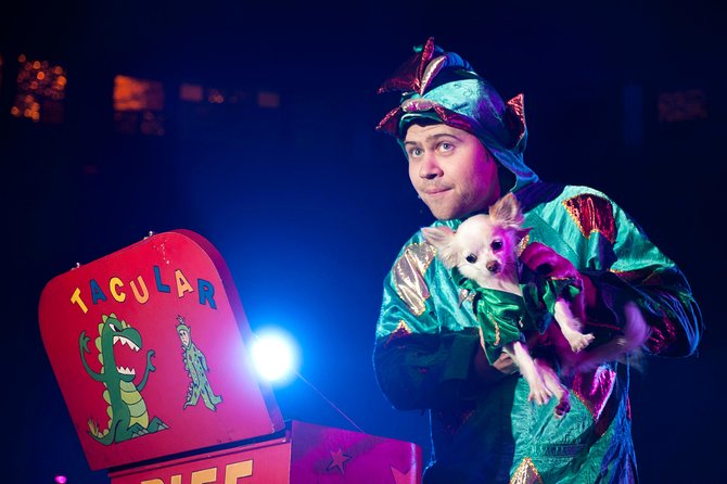 Piff the Magic Dragon at the Flamingo Las Vegas - A dragon, a Chihuahua, and a proper magic show