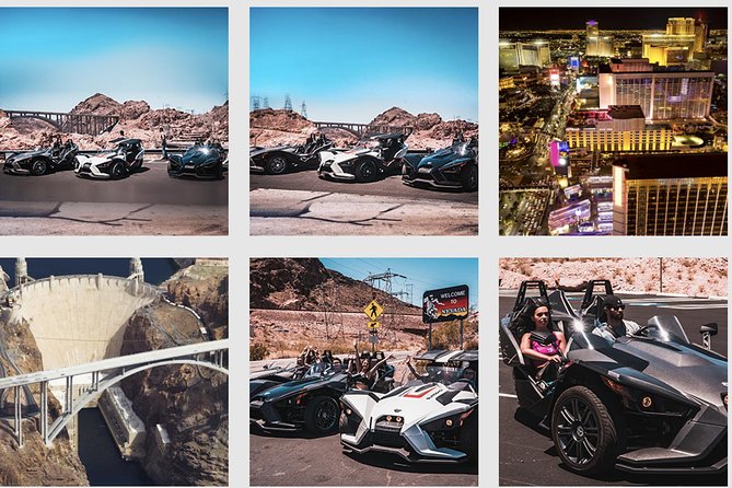 Polaris Slingshot Rentals - A night drive on the Las Vegas Strip
