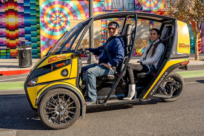 Private 1-Hour Downtown Las Vegas Highlights by Talking GoCar - Key points to know before you book