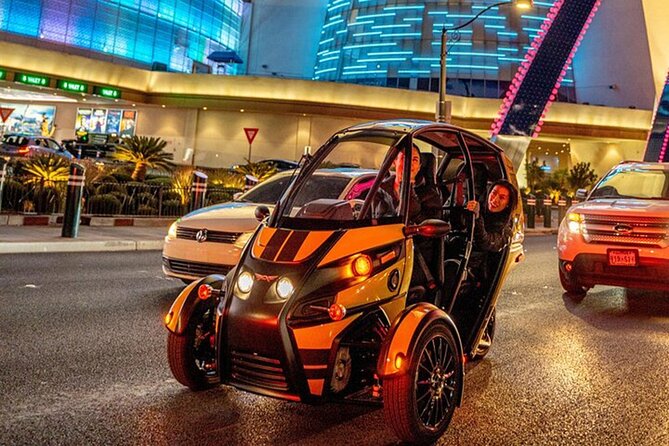 Private 1-Hour Downtown Las Vegas Highlights by Talking GoCar - Starting at the Welcome to Fabulous Las Vegas sign