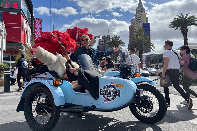 Private 1-Hour Las Vegas Strip Tour by Vintage Sidecar - Daytime or nighttime: choosing the right departure