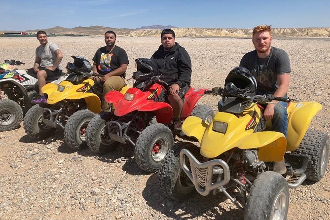Private ATV Riding in Las Vegas - Meeting Marquis at the desert launch point