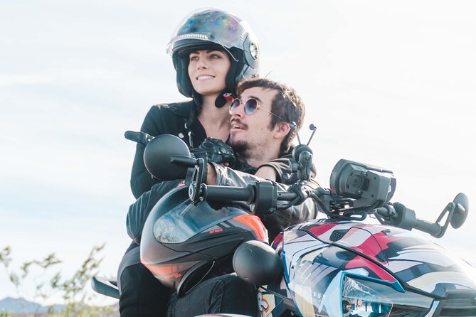 Private Guided Red Rock Canyon Tour for Couples on a CanAm Trike - Riding toward the red rocks