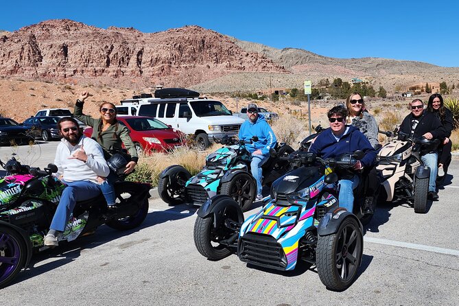 Private Guided Red Rock Tour On A CanAm Trike - The scenic road and the toll decision