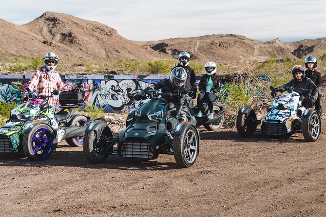 Private Guided Tour To The Outskirts Of Las Vegas On A Trike - Leaving Las Vegas on three wheels