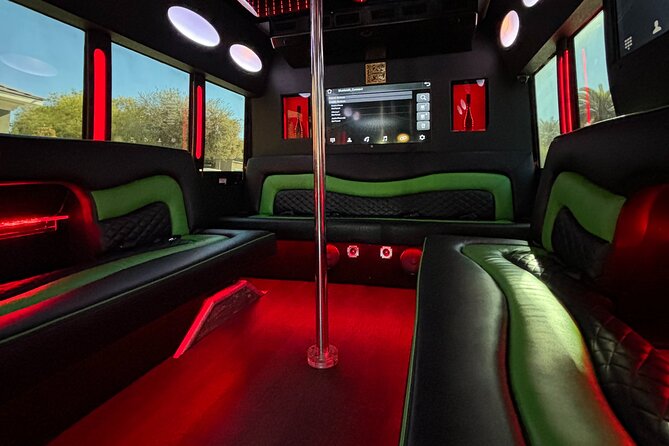 Private Party Bus Rental in Las Vegas - The onboard features that matter