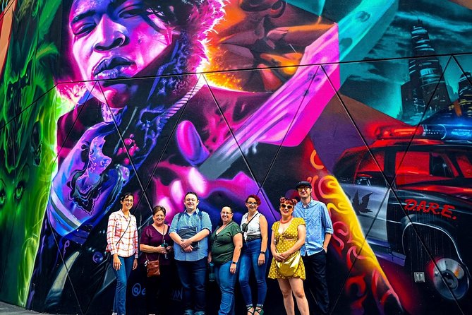 Private Tour: Downtown Las Vegas Food Tasting Tour - Meeting the giant mantis at Downtown Container Park