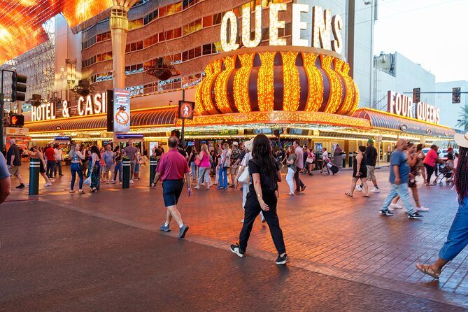 Red Light District & Fremont Street Walking Tour, Las Vegas - Plaza Hotel and the 1905 auction