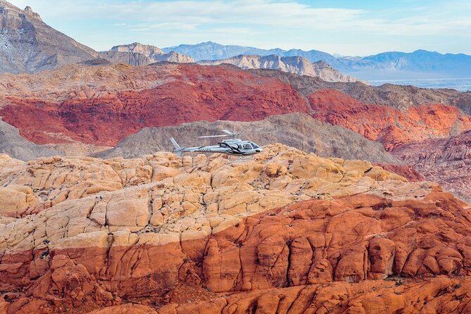 Red Rock Canyon Helicopter Air-Only Tour in Las Vegas - Red Rock Canyon from above